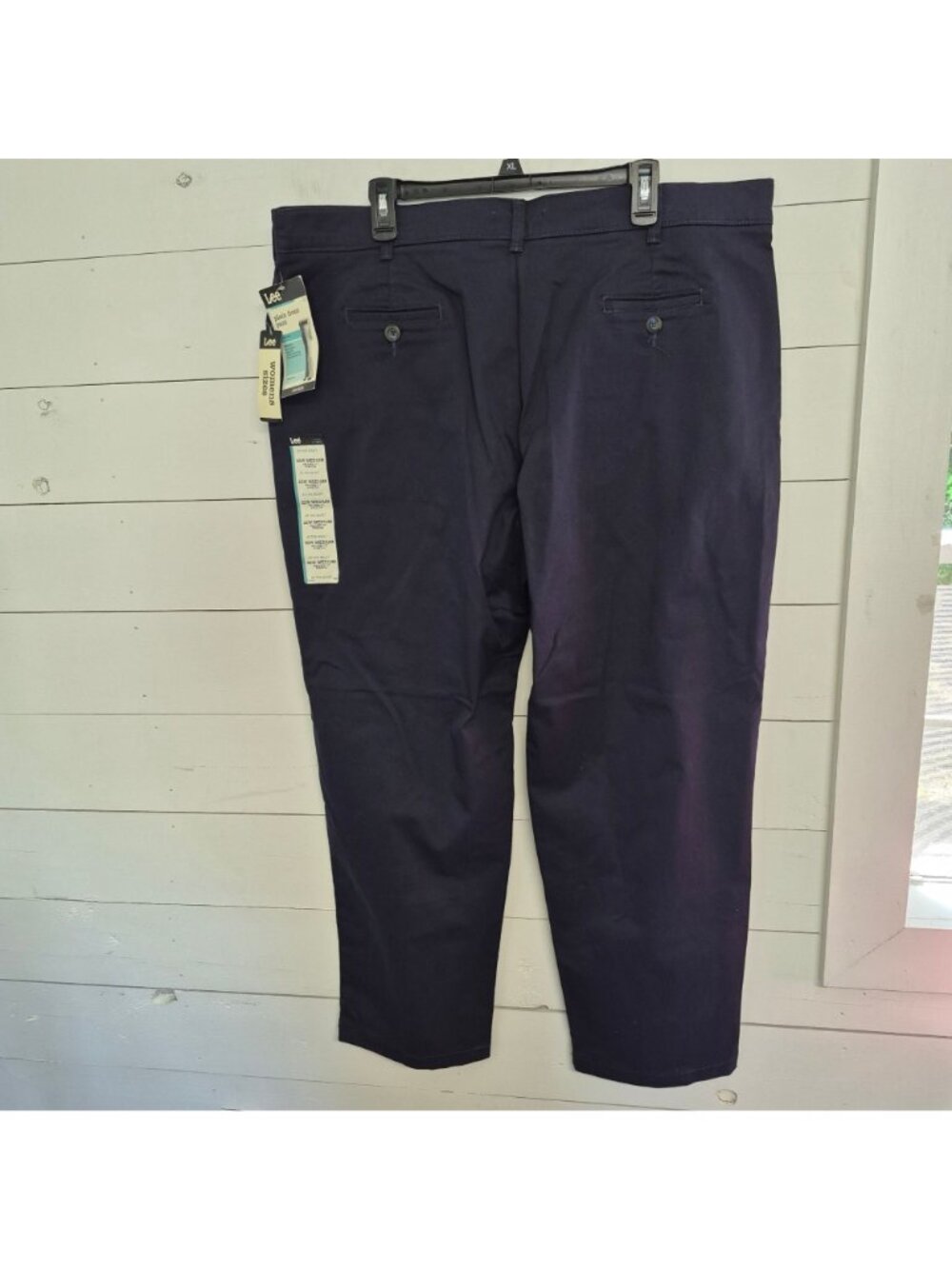 Lee Women's Navy Relaxed Straight Leg Pants Size 22 NWT - Picture 6 of 10